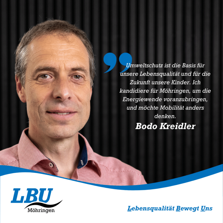 Bodo Kreidkler Kandidaten LBU Möhringen