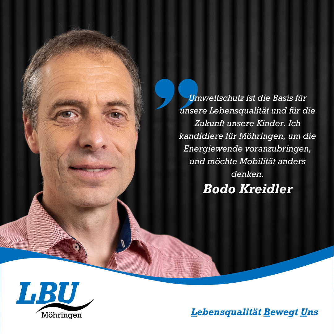 Bodo Kreidkler Kandidaten LBU Möhringen