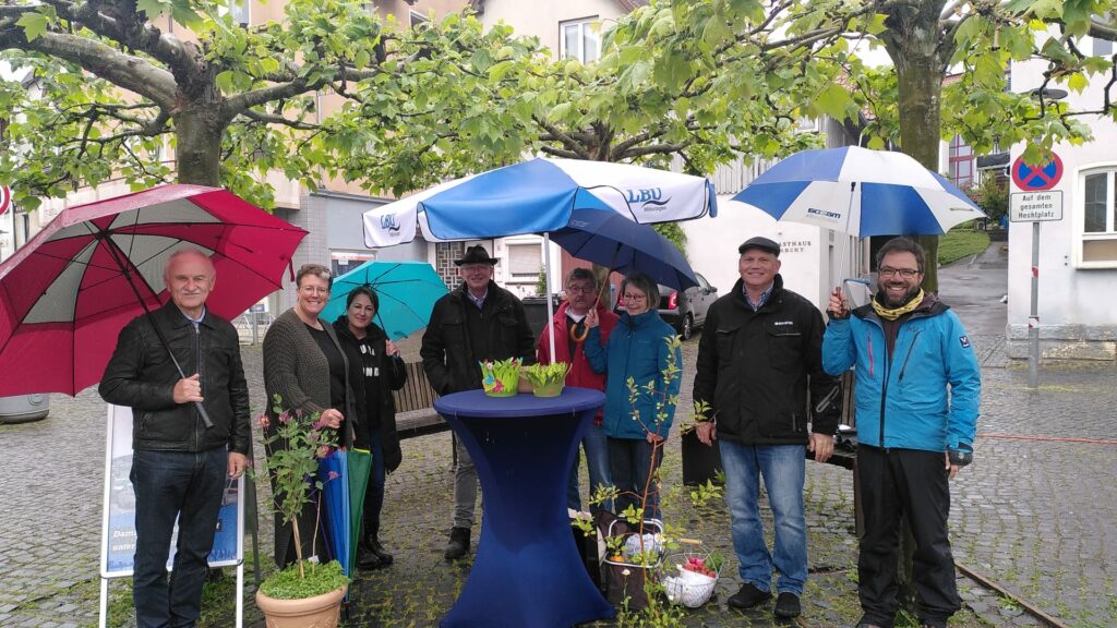 LBU Möhringen auf dem Wochenmarkt